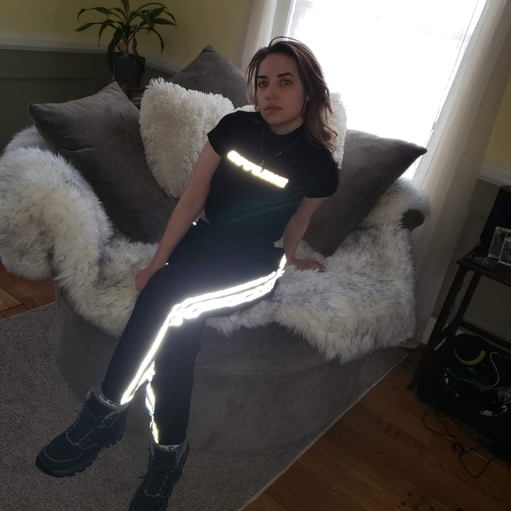 Large sweatpants black